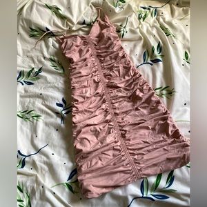 Wilfred free Mini baby pink dress
